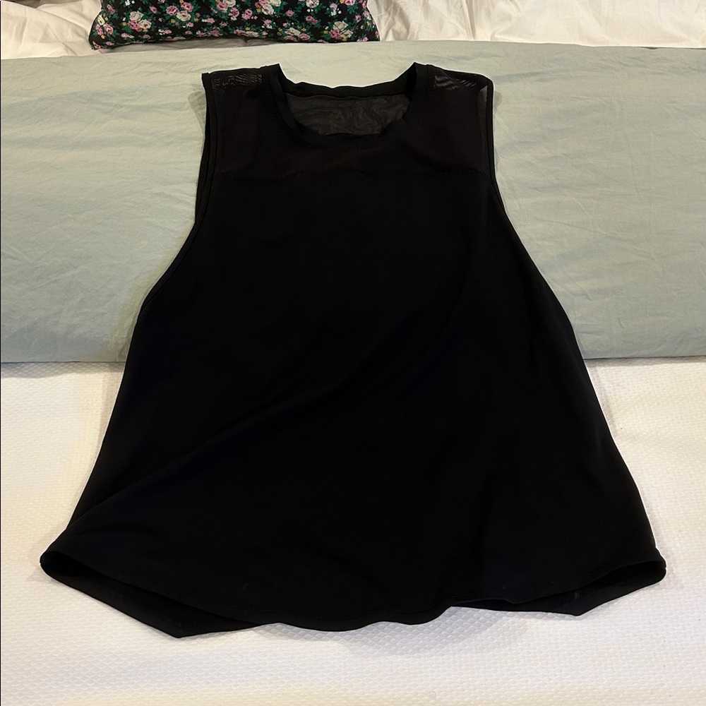 Lululemon Black Tank Sz 8